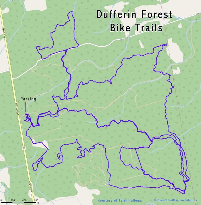 Dufferin Forest MTB / Park Trail Ontario Bike Trails