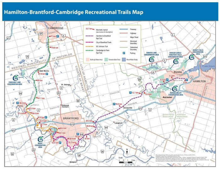 cycling map