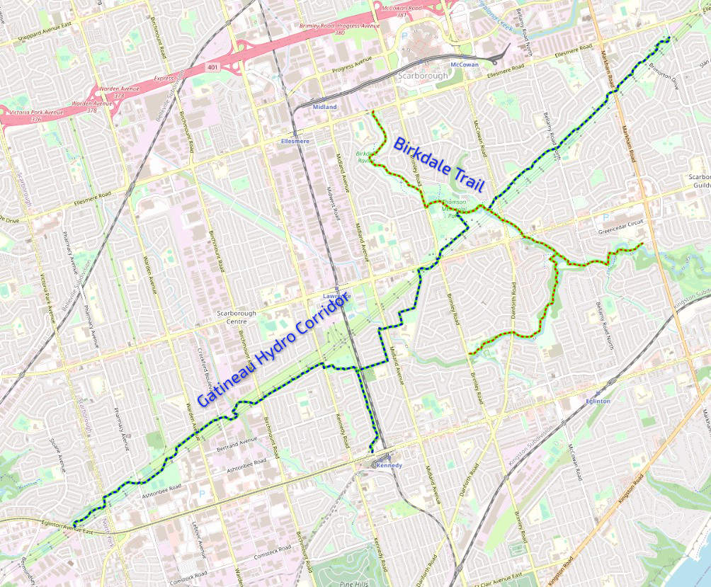 Gatineau Corridor bike trail
