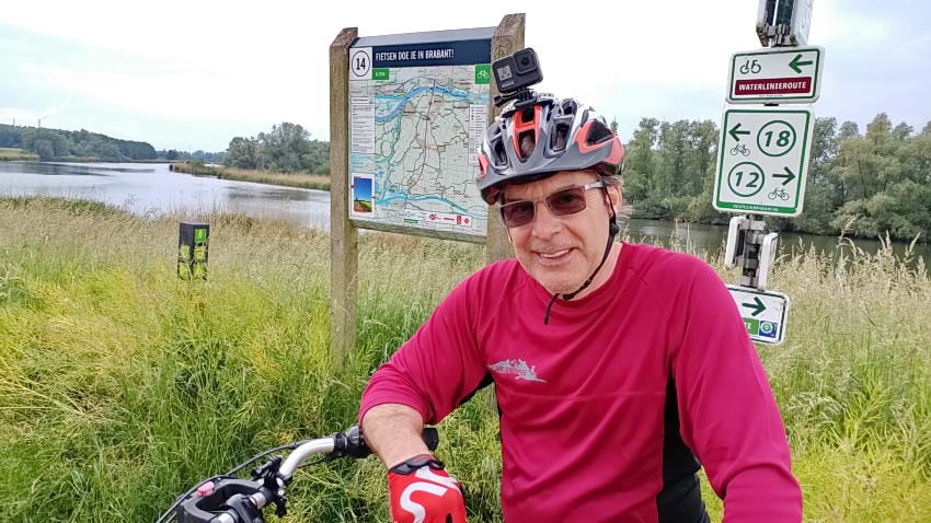 Dan and lots of signs