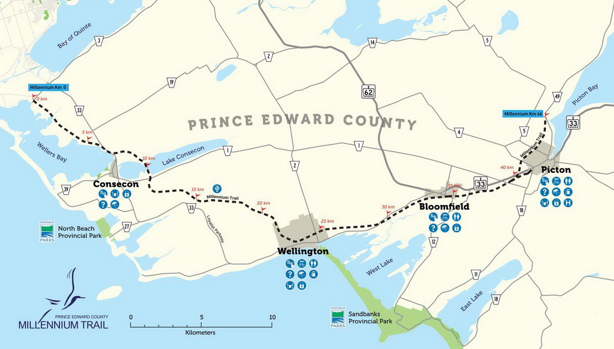 Millennium rail trail